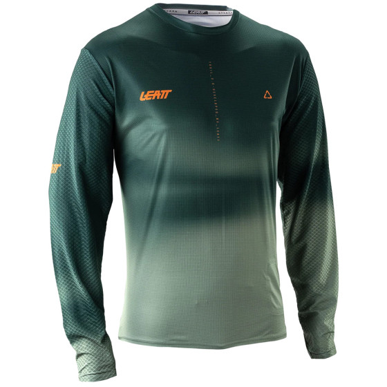 Dres - LEATT MTB Trail 3.0 Ls 2025 - Spruce Green