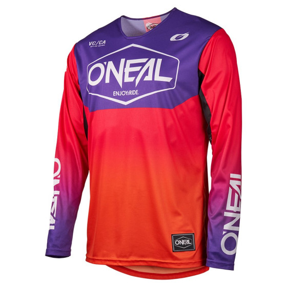 Dres - O'NEAL Mayhem HEXX 2026 - oranžová/fialová