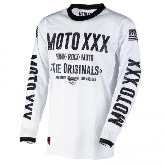 Dres - O'NEAL Moto XXX Original Vented 2017 - bílá