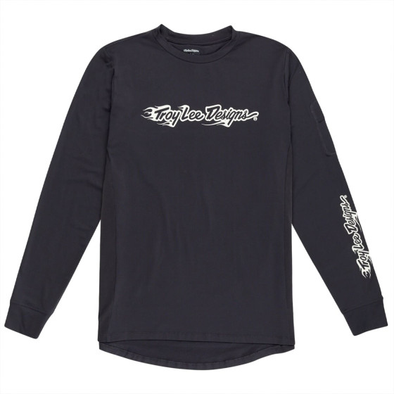 Dres - TROY LEE DESIGNS Ruckus Ride Tee 2025 - Burn Out Carbon