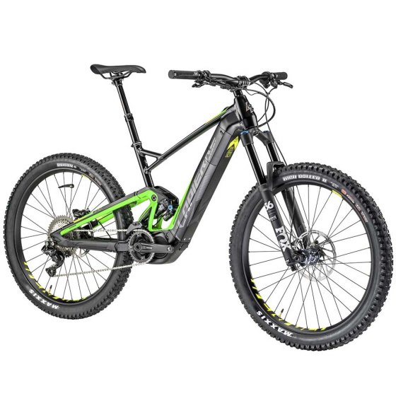 Elektro kolo - LAPIERRE Overvolt AM 829i  Shimano 2018 - černá/zelená