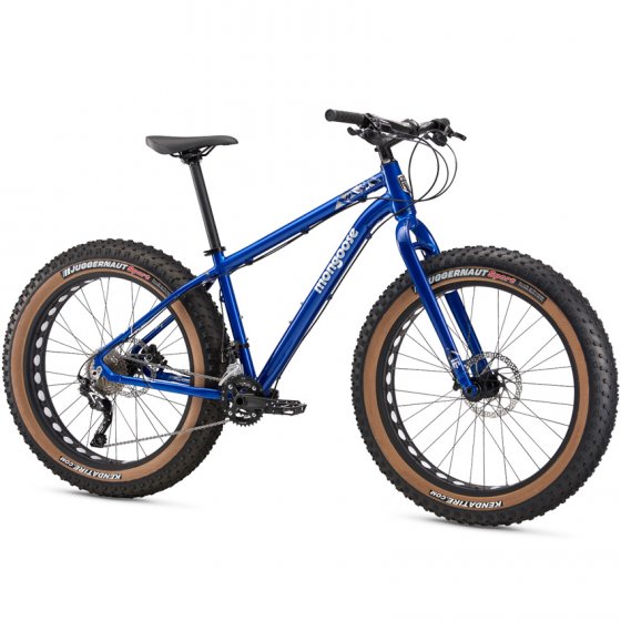 Fatbike MONGOOSE Argus Comp 26 2017 modra DOOKIE.cz