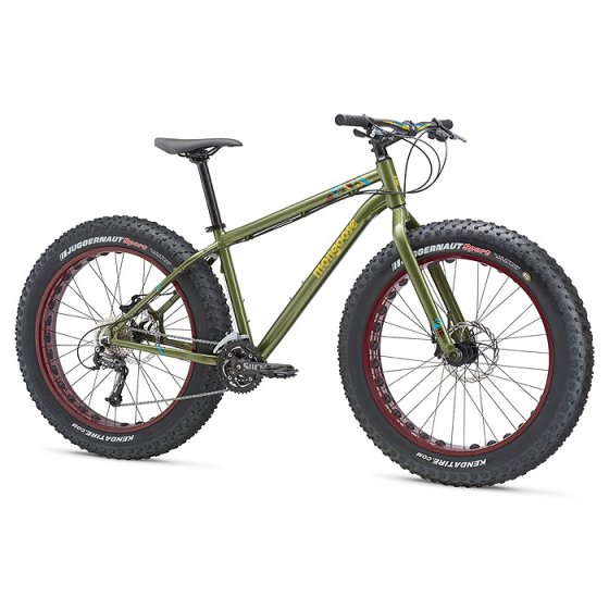 Fatbike - MONGOOSE Argus Sport 26" 2016 - zelená