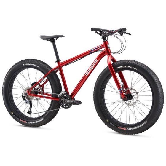 Fatbike - MONGOOSE Argus Sport 26" 2017 - červená