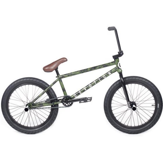 Freestyle BMX kolo - CULT Devotion 21" 2018 - Green Patina