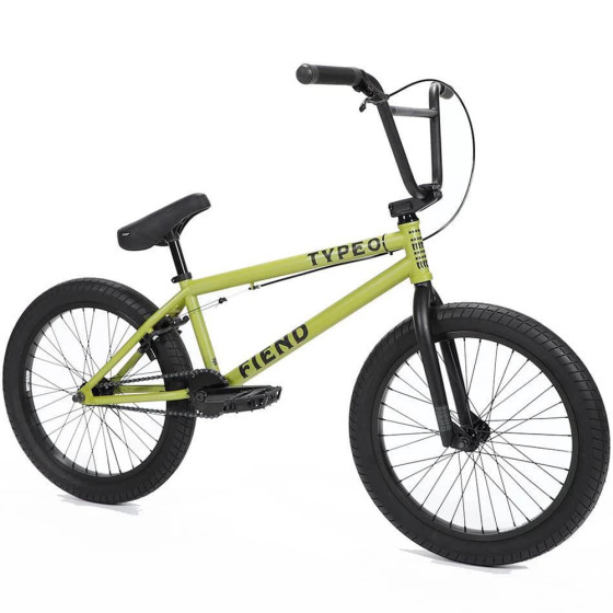 Freestyle BMX kolo - FIEND Type O 20,5" - Matte Fatigue Green