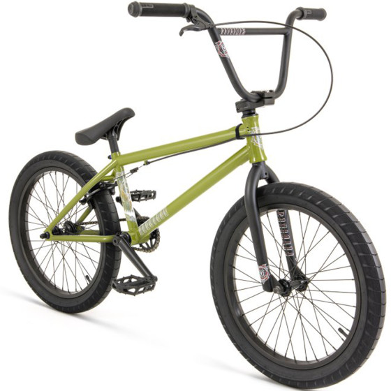 Freestyle BMX kolo - FLY BIKES Electron 20.5" RHD - Gloss Avocado Green