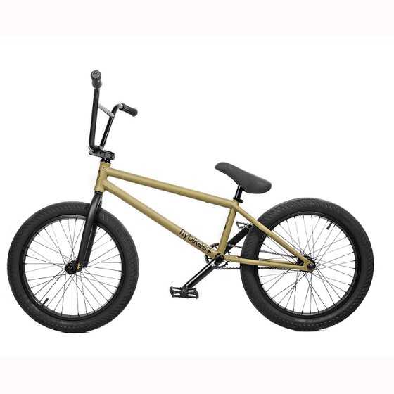 Freestyle BMX kolo - FLY BIKES Proton 21" 2015 - zelená RHD