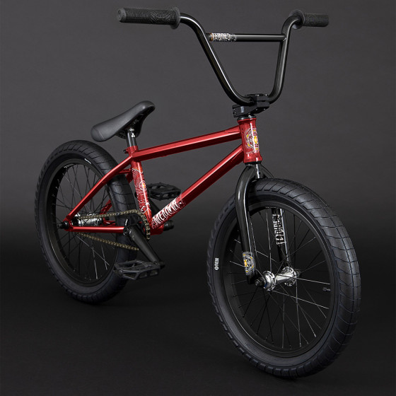  Freestyle BMX kolo - FLY BIKES Supernova 18" RHD - Gloss Metallic Red