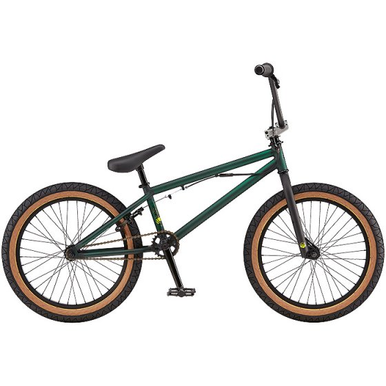 Freestyle BMX kolo - GT Slammer 2016 - Trans Green