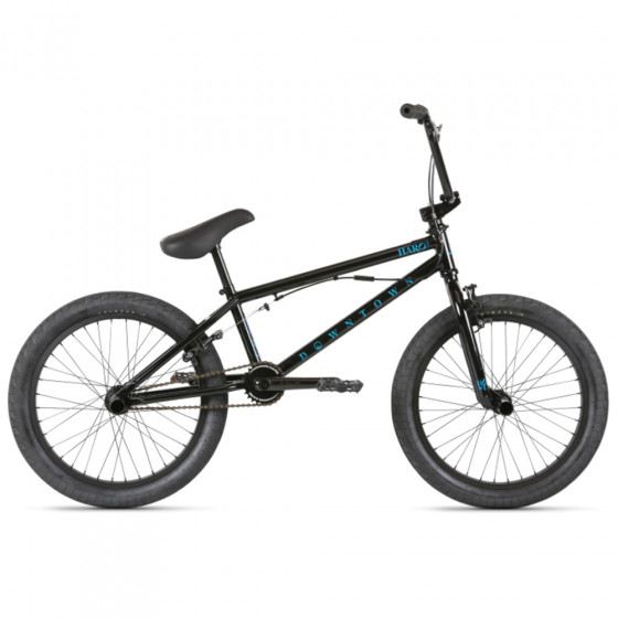 Freestyle BMX kolo - HARO Downtown DLX 20,5" - Black