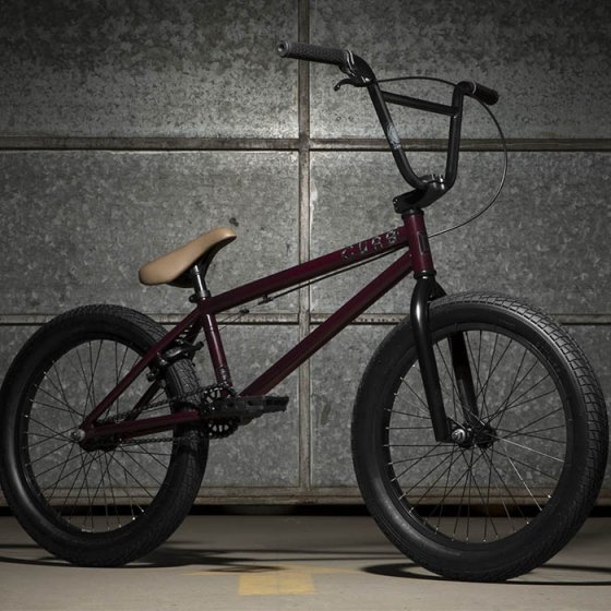 Freestyle BMX kolo - KINK Curb 20" 2017 - Matte Black Plum