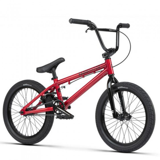 Freestyle BMX kolo - RADIO Dice 18" 2021 - Candy Red