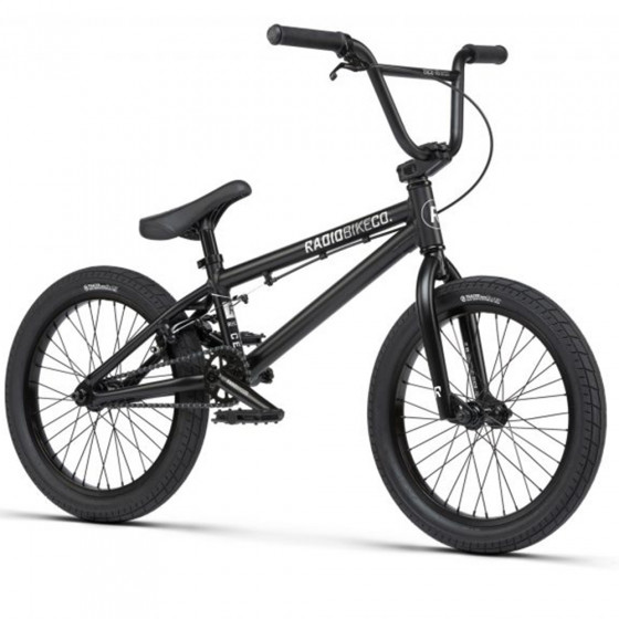 Freestyle BMX kolo - RADIO Dice 18" 2021 - Matt Black