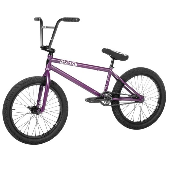 Freestyle BMX kolo - SUBROSA Novus Simone Barraco 21" 2017 - fialová