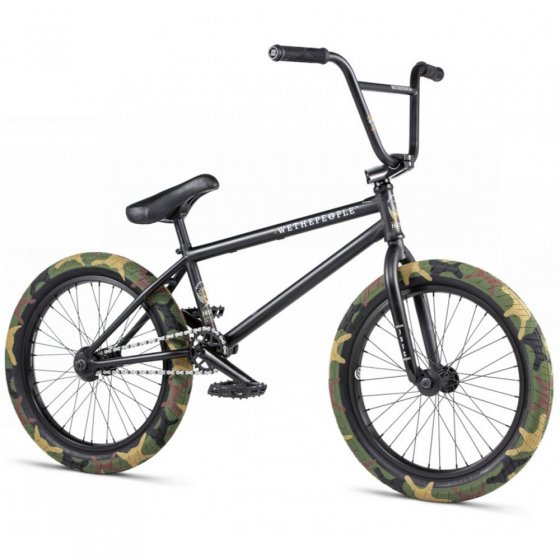 Freestyle BMX kolo - WE THE PEOPLE Justice 20,75" 2020 - Matt Black