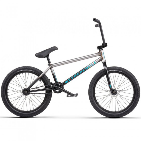 Freestyle BMX kolo - WE THE PEOPLE Justice 20,75" 2024 - Matt Black Raw fade