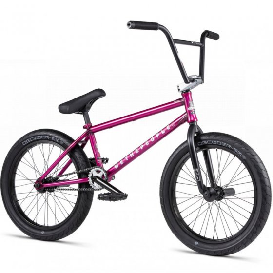 Freestyle BMX kolo - WE THE PEOPLE Trust FC 21" 2020 - Matt Trans Berry Pink