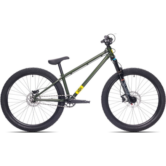 Freestyle MTB kolo - ROCK MACHINE Riff 50s - Hunter Green