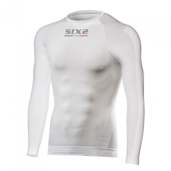 Funkční triko - SIXS TS2 dlouhý rukáv - Bílá