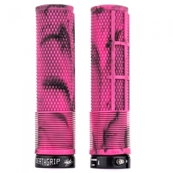 Gripy - DMR Brendog Deathgrip Non Flange Thin - marble pink