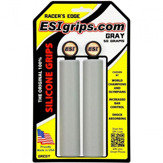 Gripy - ESIGRIPS RACER´S Edge - šedá