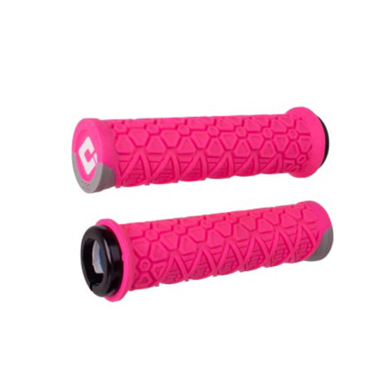 Gripy - ODI Vanquish V2.1 Lock-On - Pink/Grey