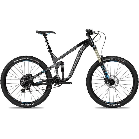 Horské Enduro / All-Mountain kolo - NORCO Range Alloy 7.1 2016 - černošedá