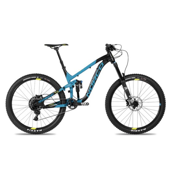 Horské Enduro / All-Mountain kolo - NORCO Range Alloy 7.2 2017 - černomodrá