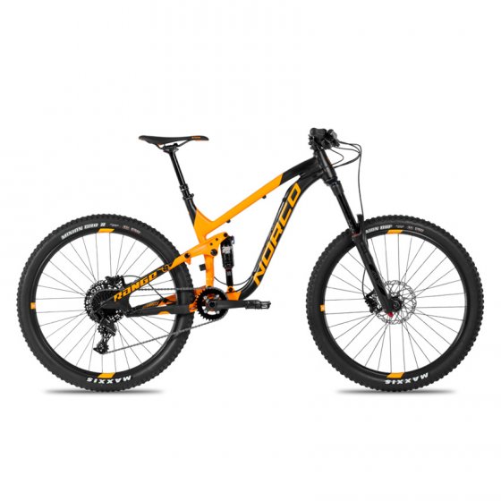 Horské Enduro / All-Mountain kolo - NORCO Range Alloy 7.3 2017 - černooranžová