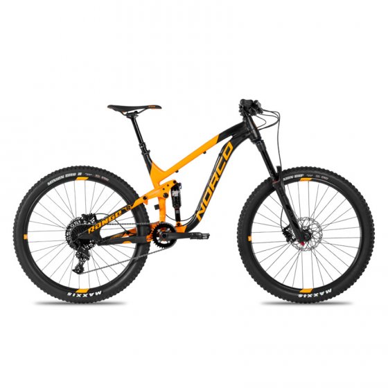 Horské Enduro / All-Mountain kolo - NORCO Range Alloy 7.3 2017 - černooranžová