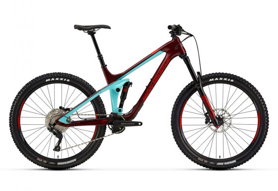 Horské Enduro / All-Mountain kolo - ROCKY MOUNTAIN Slayer Carbon 30 2019 - červená/modrá