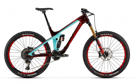 Horské Enduro / All-Mountain kolo - ROCKY MOUNTAIN Slayer Carbon 70 2019 - červená/modrá