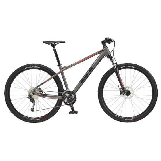 Horské kolo MTB 29" - GT Karakoram Comp 29" 2017 - šedočerná