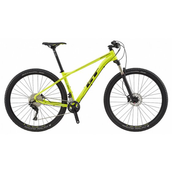 Horské kolo MTB 29" - GT Zaskar 29" Elite 2017 - neon žlutá