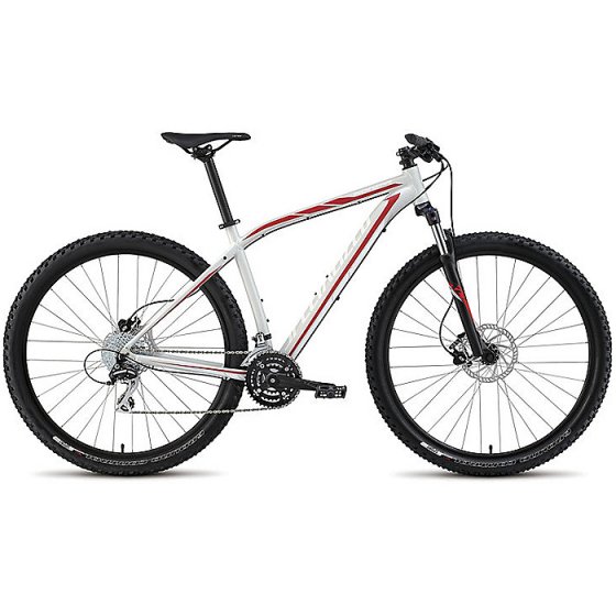 Horské kolo MTB - SPECIALIZED Rockhopper 29" 2015 - bíločervená