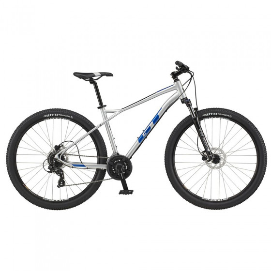 Horské MTB kolo - GT Aggressor Expert 27,5" Shimano 2022 - Stříbrná