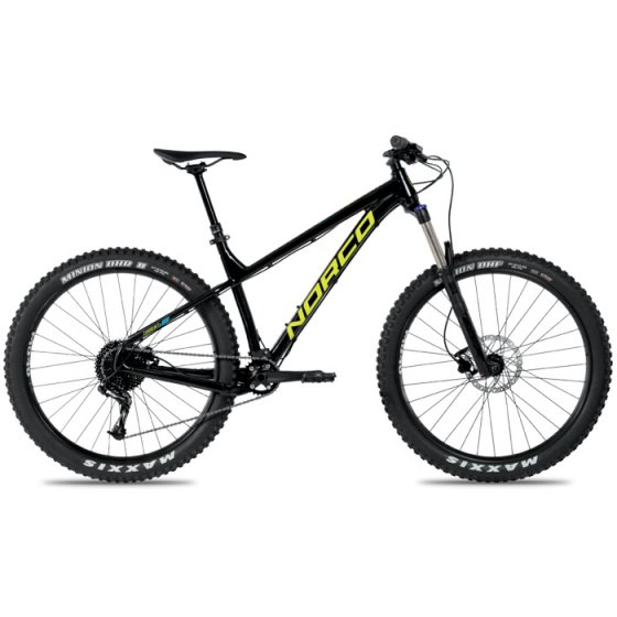 Horské MTB kolo - NORCO Torrent 27,5+ 7.2 2017 - černá