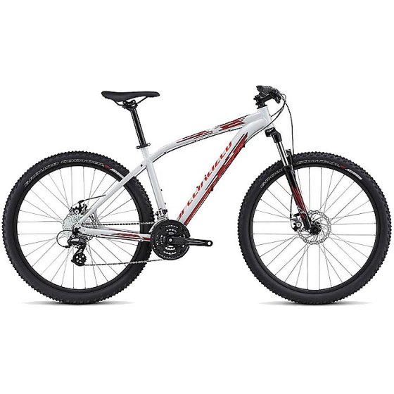 Horské MTB kolo - SPECIALIZED Pitch 650B 2016 - bíločervená