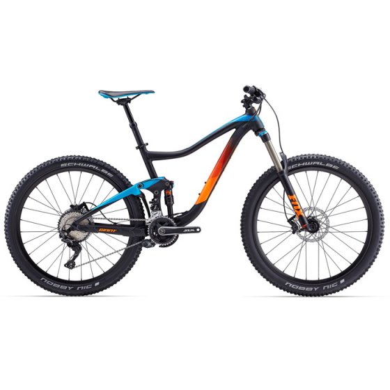 Horské Trail / All-Mountain MTB kolo - GIANT Trance 27,5 2. LTD 2017 - černá