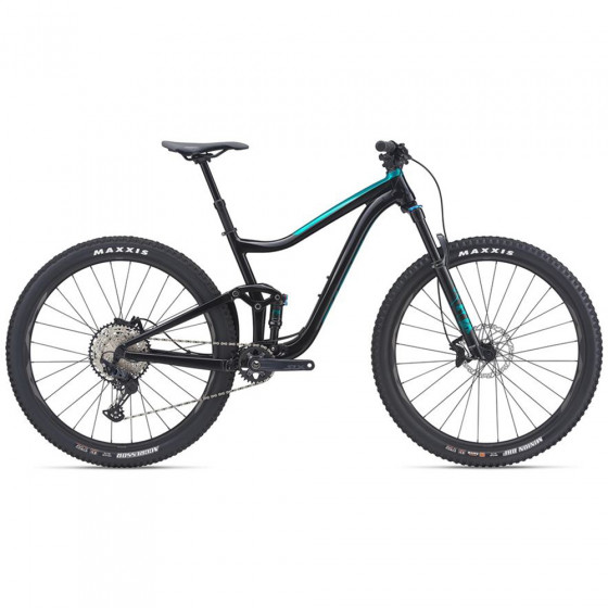 Horské Trail / All-Mountain MTB kolo - GIANT Trance 29" 2. 2021 - Black/Teal