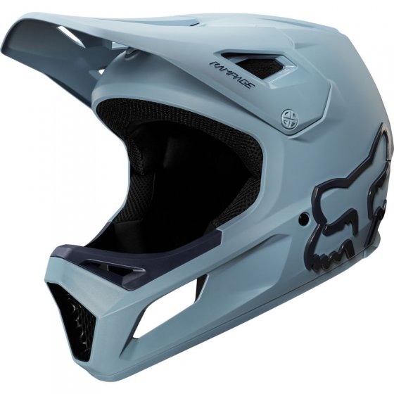 Integrální přilba - FOX Rampage Helmet 2020 - Light Blue/Navy