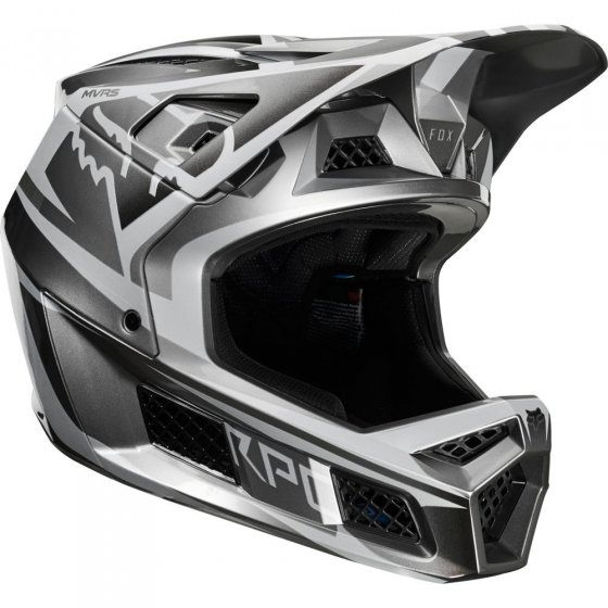 Integrální přilba - FOX Rampage Pro Carbon Helmet Bst - Metal Silver