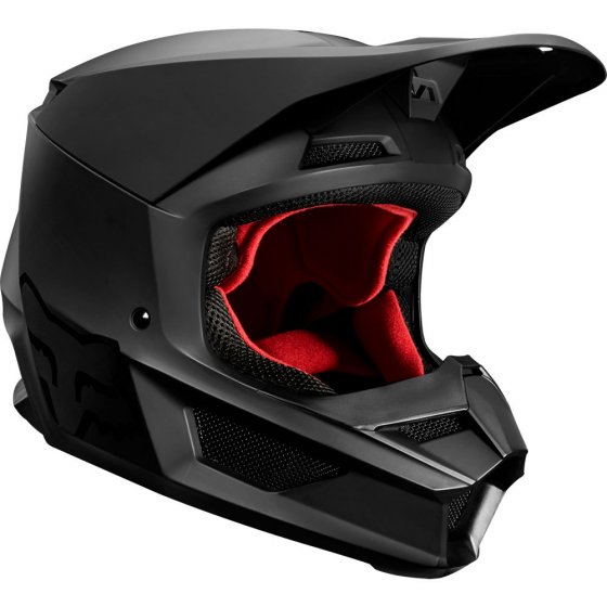 Integrální přilba - FOX V1 Matte helmet 2019 - Matte Black