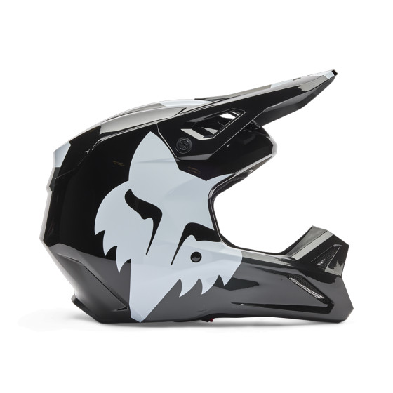 Integrální přilba - FOX V1 Shield 2025 - Black