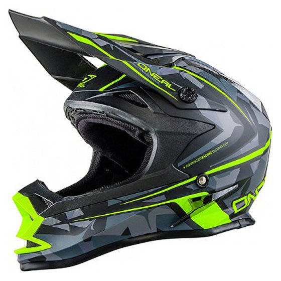 Integrální přilba - O'NEAL 7 Series Camo 2016 - žluto-šedá
