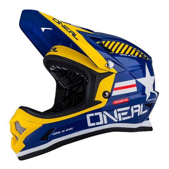 Integrální přilba - O'NEAL Fury FidLock DH Evo Afterburner 2015 - modrá