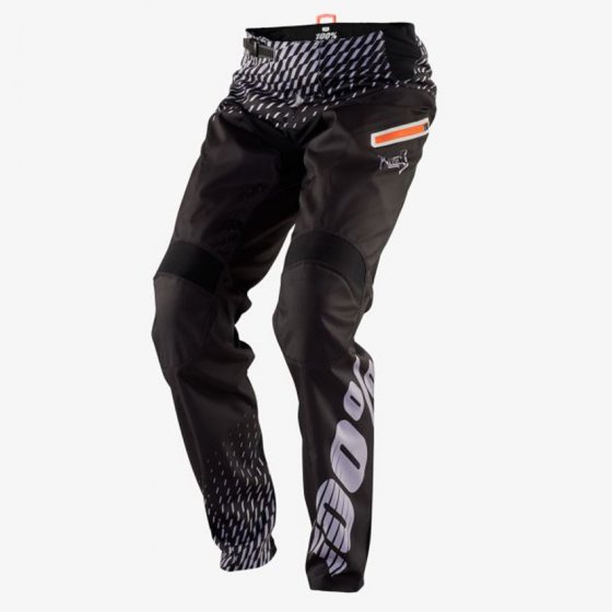 Kalhoty - 100% R-Core SUPRA  DH 2018 - černá