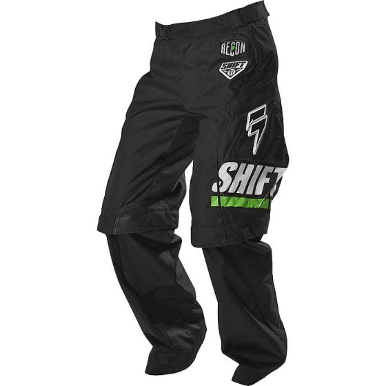 Kalhoty - SHIFT Recon Caliber 2016 - černobílá