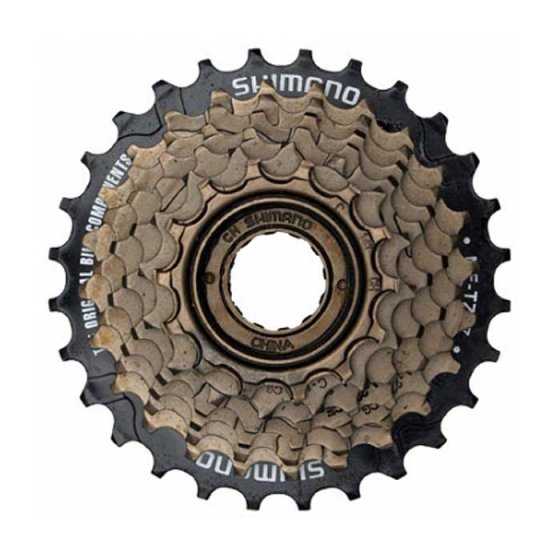 Kazeta - SHIMANO MF-TZ20 - 6 kolo - šroubovací